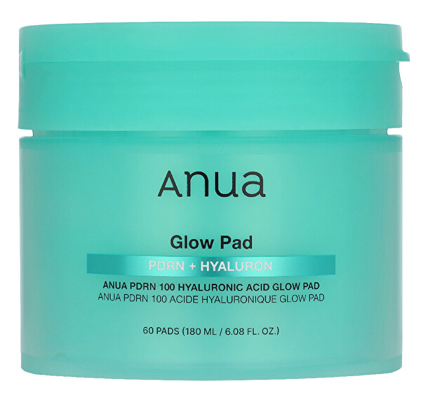 Tonizační tampony PDRN 100 Hyaluronic Acid Glow Pad 60 ks