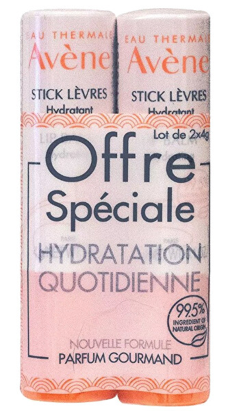 Sada hydratačních balzámů na rty Stick Lévres 2 x 4 g