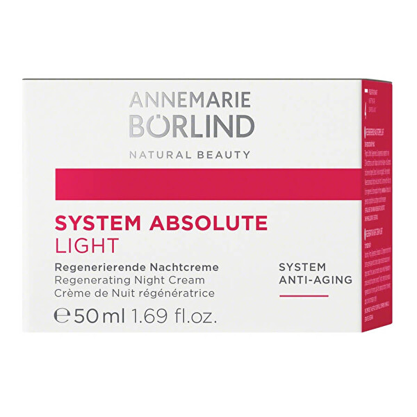 Éjszakai krém Light SYSTEM ABSOLUTE System Anti-Aging (Regenerating Night Cream) 50 ml