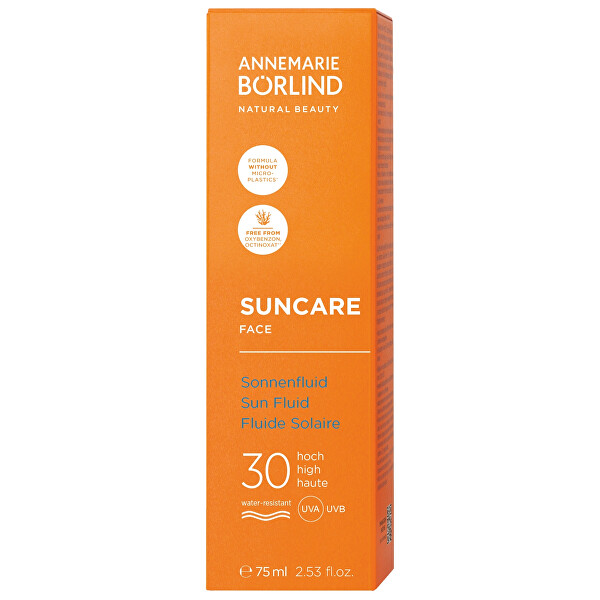 Opalovací fluid na obličej SPF 30 Suncare (Sun Fluid) 75 ml