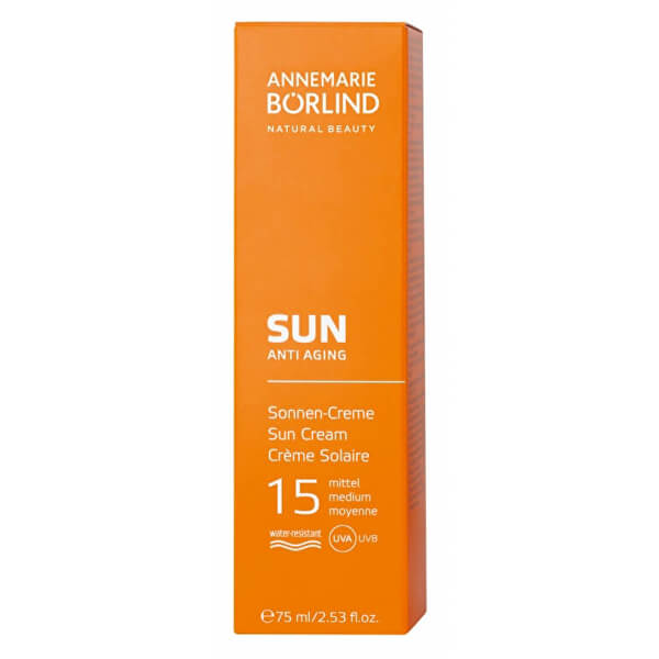 Cremă de protecție solară cu efect anti-îmbătrânire SPF 15 Sun Anti Aging (Sun Cream) 75 ml