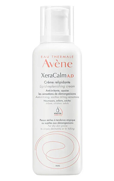 Relipidační krém na suchou pokožku XeraCalm A.D (Lipid-Replenishing Cream) 400 ml