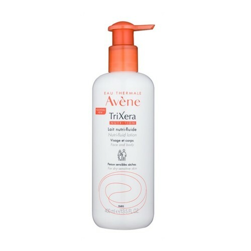 Tápláló fluid tej arcra és testre száraz érzékeny bőrre TriXera (Nutri-Fluid Lotion) 400 ml