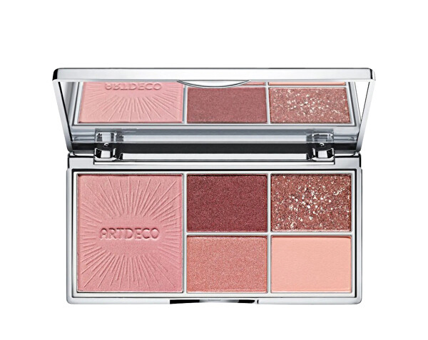 Paletka na tvář Illusion Palette for Cheeks & Eyes 6 10,5 g