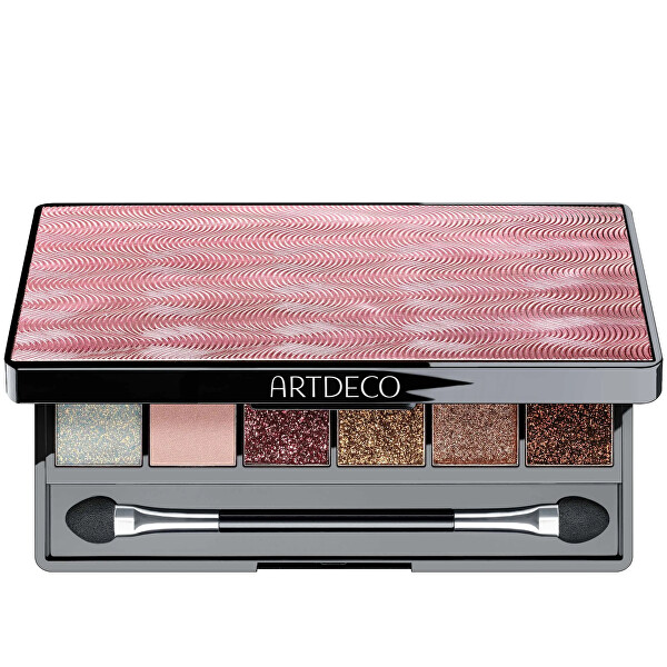 Paletka očních stínů Glittery Eyeshadow Palette 4 12 g