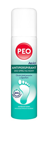 Antiperspirant deo sprej na nohy PEO 150 ml