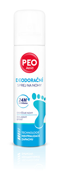 Deodorant na nohy ve spreji PEO 150 ml