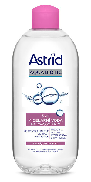 Micelární voda 3v1 pro suchou a citlivou pleť Soft Skin 400 ml