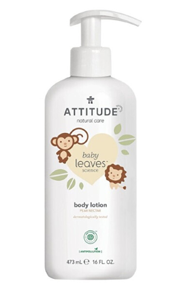 Dětské tělové mléko s vůní hruškové šťávy Baby Leaves (Body Lotion) 473 ml