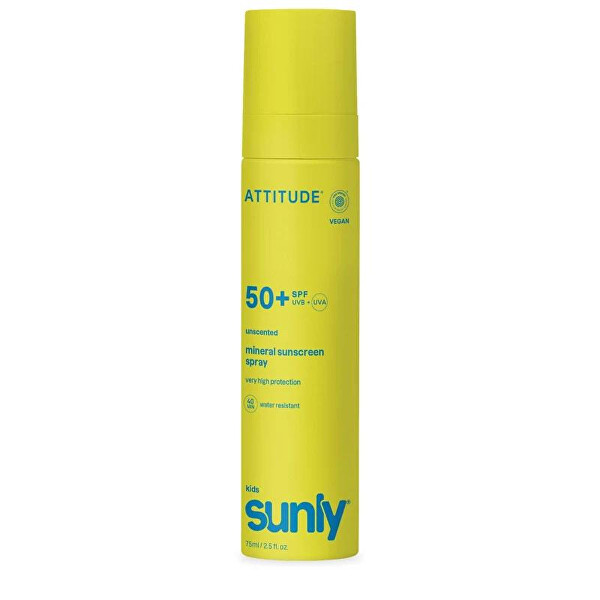 Cremă solară minerală spray pentru copii SPF 50 Sunly 75 ml
