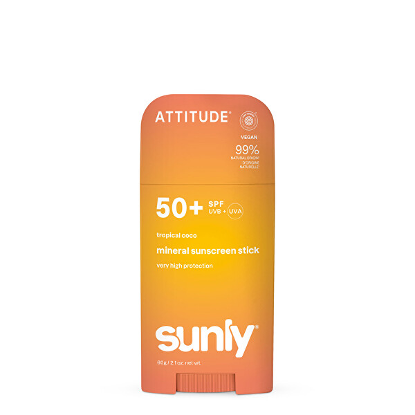 Minerální opalovací krém v tyčince SPF 50 Sunly Mineral Stick 60 g