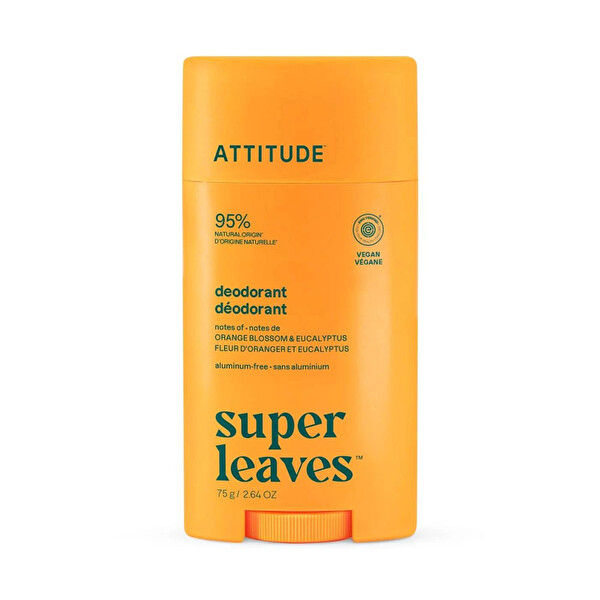Deodorant natural Super leaves Floare de portocal & Eucalipt 75 g