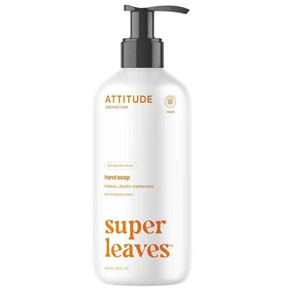Přírodní mýdlo na ruce Super Leaves Orange Leaves (Hand Soap) 473 ml