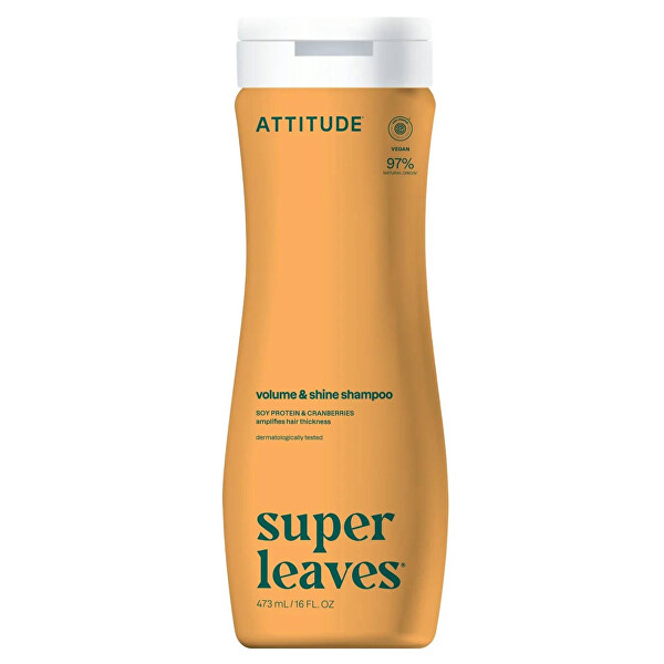Šampon pro lesk a objem jemných vlasů Super Leaves (Volume & Shine Shampoo) 473 ml