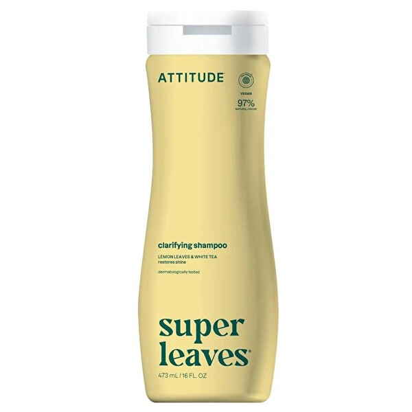 Rozjasňující šampon pro normální a mastné vlasy Super Leaves (Clarifying Shampoo) 473 ml
