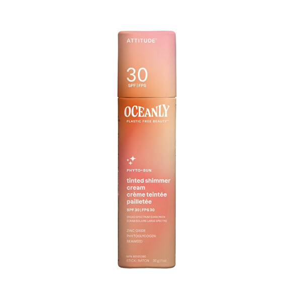 Tónující třpytivý hydratační krém SPF 30 (Tinted Shimmer Cream) 30 g