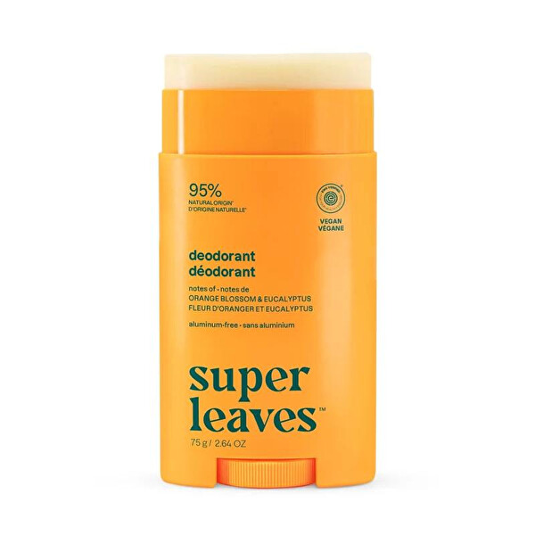 Deodorant natural Super leaves Floare de portocal & Eucalipt 75 g