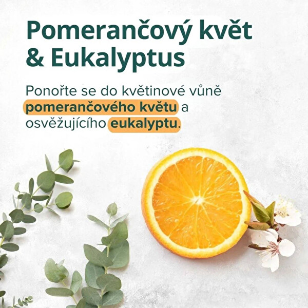 Deodorant Super leaves Pomerančový květ & Eukalyptus 75 g