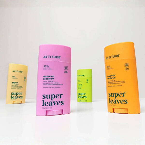 Deodorant natural Super leaves Floare de portocal & Eucalipt 75 g