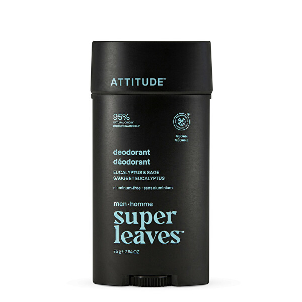 Přírodní pánský deodorant Super Leaves Eucalyptus & Sage (Deodorant) 75 g