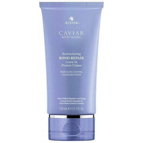 Proteinpflege für strapaziertes Haar Caviar Anti-Aging (Restructuring Bond Repair Leave-in Protein Cream) 150 ml