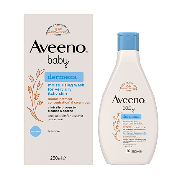 Hydratační mycí gel Baby Dermexa 250 ml
