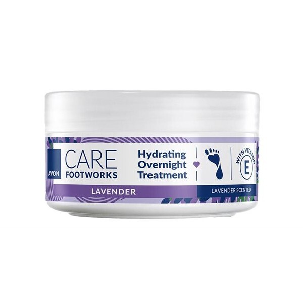 Levandulový zklidňující krém na nohy Foot Works (Overnight Treatment) 150 ml