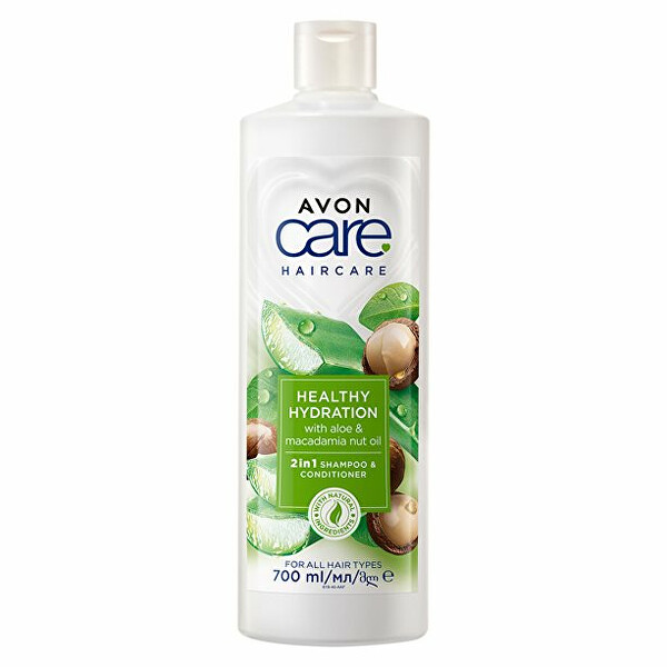 Șampon și balsam 2 in 1 Healthy Hydration (2 in 1 Shampoo & Conditioner) 700 ml