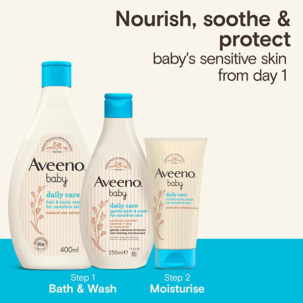 Mycí gel na tělo a vlasy Baby Daily Care (Hair & Body Wash) 250 ml
