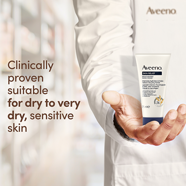 Hydratační krém na ruce bez parfemace Skin Relief (Moisturising Hand Cream) 75 ml