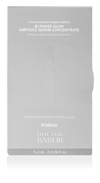 Ampule pro mdlou a unavenou pleť Doctor Babor Glow Bi-Phase (Ampoule Serum Concentrate) 7 x 2 ml