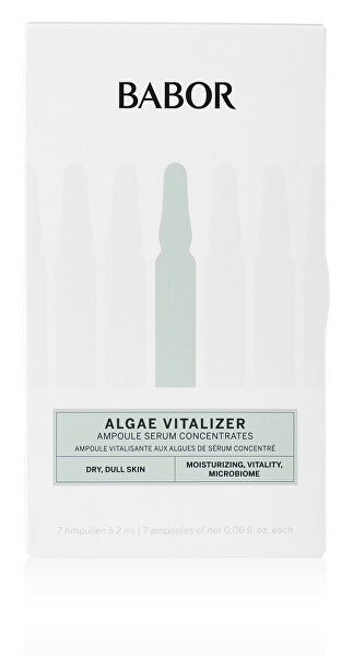 Ampule pro suchou a matnou pleť Algae Vitalizer (Ampoule Concentrates) 7 x 2 ml