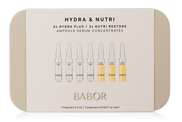 Dárková sada pleťové péče Hydra & Nutri Ampoule Serum Concentrates