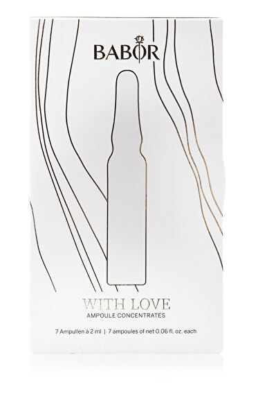 Sada pleťových ampulí With Love (Ampoules Concentrates) 7 X 2 ml