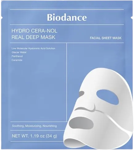 Hloubkově hydratační pleťová maska Hydro Cera-nol (Real Deep Mask) 34 g