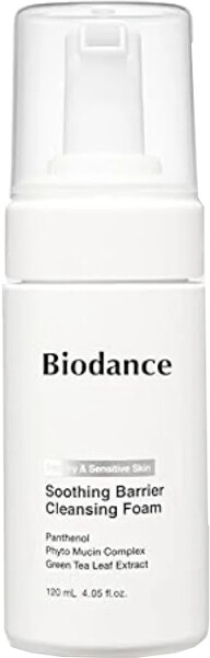 Jemná čisticí pěna pro suchou, citlivou a podrážděnou pleť Soothing Barrier (Cleansing Foam) 120 ml