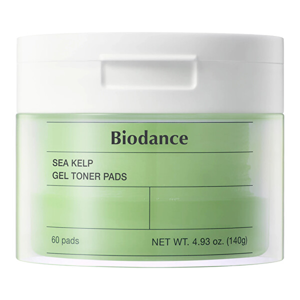 2. JAKOST -  Tonizační polštářky Sea Kelp Gel Toner Pads 60 ks