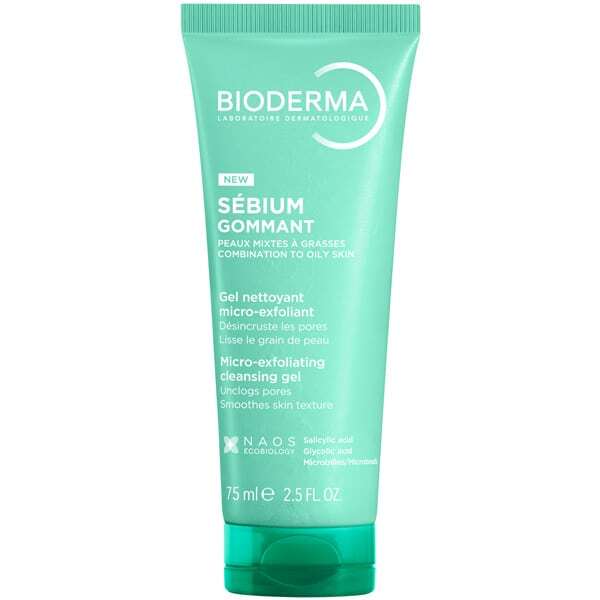 Pleťový peeling Sébium Micro-Exfoliating Cleansing Gél 75 ml