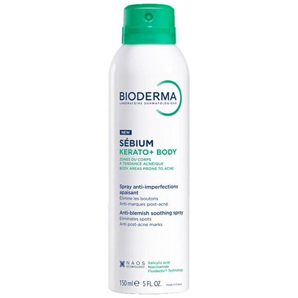 Tělový sprej Kerato+ Body Anti-blemish Soothing Spray 150 ml