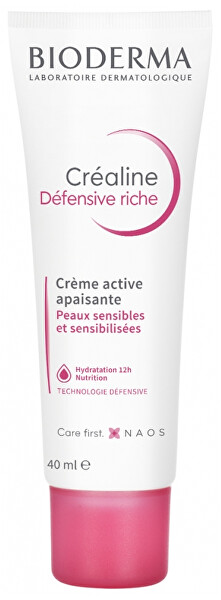 Zklidňující pleťový krém Créaline Defensive Rich (Soothing Active Cream) 40 ml