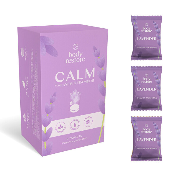 Sada aromatických tablet do sprchy Levandule Shower Steamers