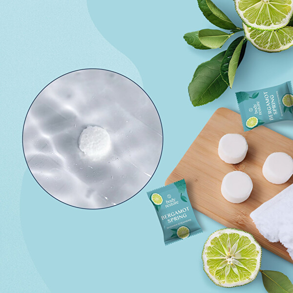 Sada aromatických tablet do sprchy Bergamot Spring Shower Steamers