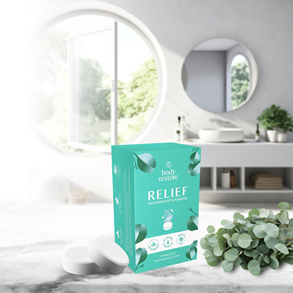 Sada aromatických tablet do sprchy Eukalyptus a Máta Shower Steamers