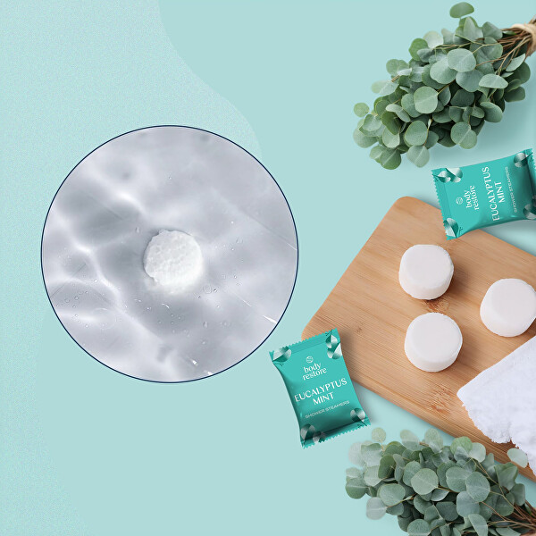 Sada aromatických tablet do sprchy Eukalyptus a Máta Shower Steamers