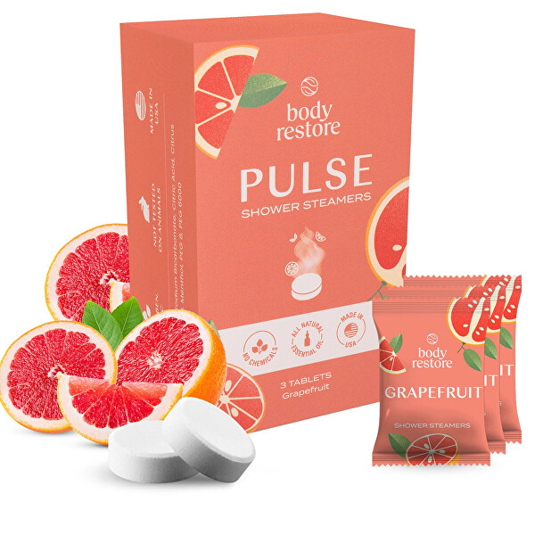 Súprava aromatických tabliet do sprchy Grapefruit Shower Steamers
