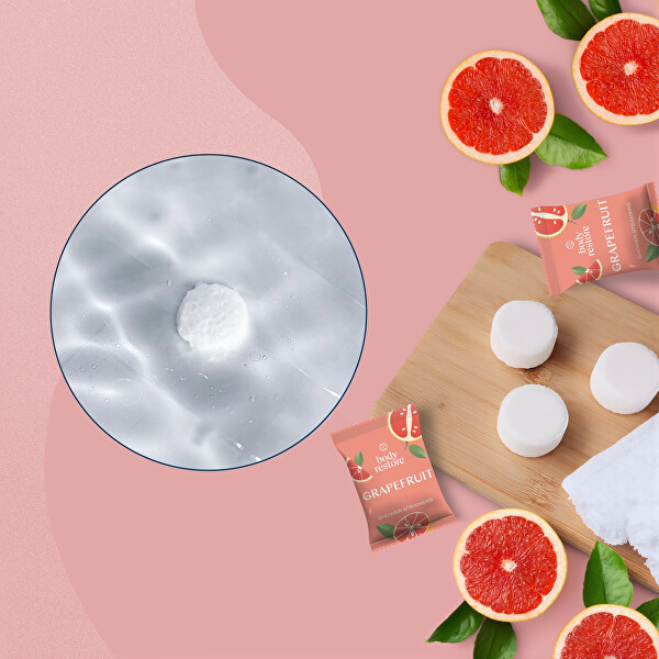 Súprava aromatických tabliet do sprchy Grapefruit Shower Steamers