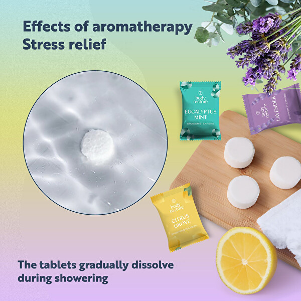 Harmonize Shower Steamers aromaterápiás zuhanytabletta szett