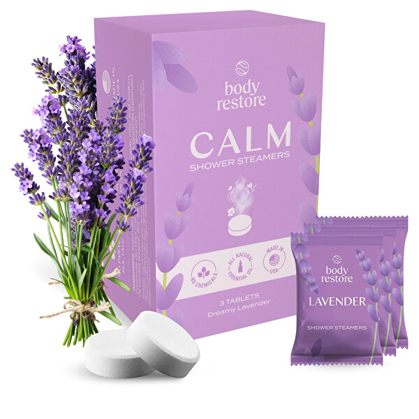 Sada aromatických tablet do sprchy Levandule Shower Steamers