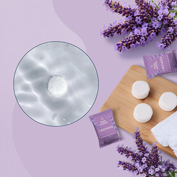 Sada aromatických tablet do sprchy Levandule Shower Steamers