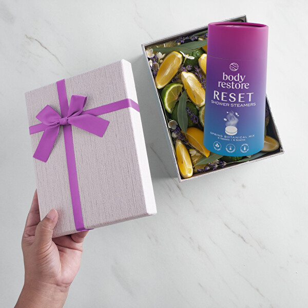 Sada aromatických tablet do sprchy Reset mix Shower Steamers 6 ks